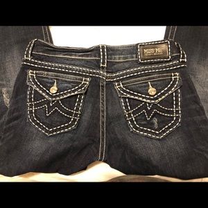 MISS ME size 31 Irene Boot distressed Jeans